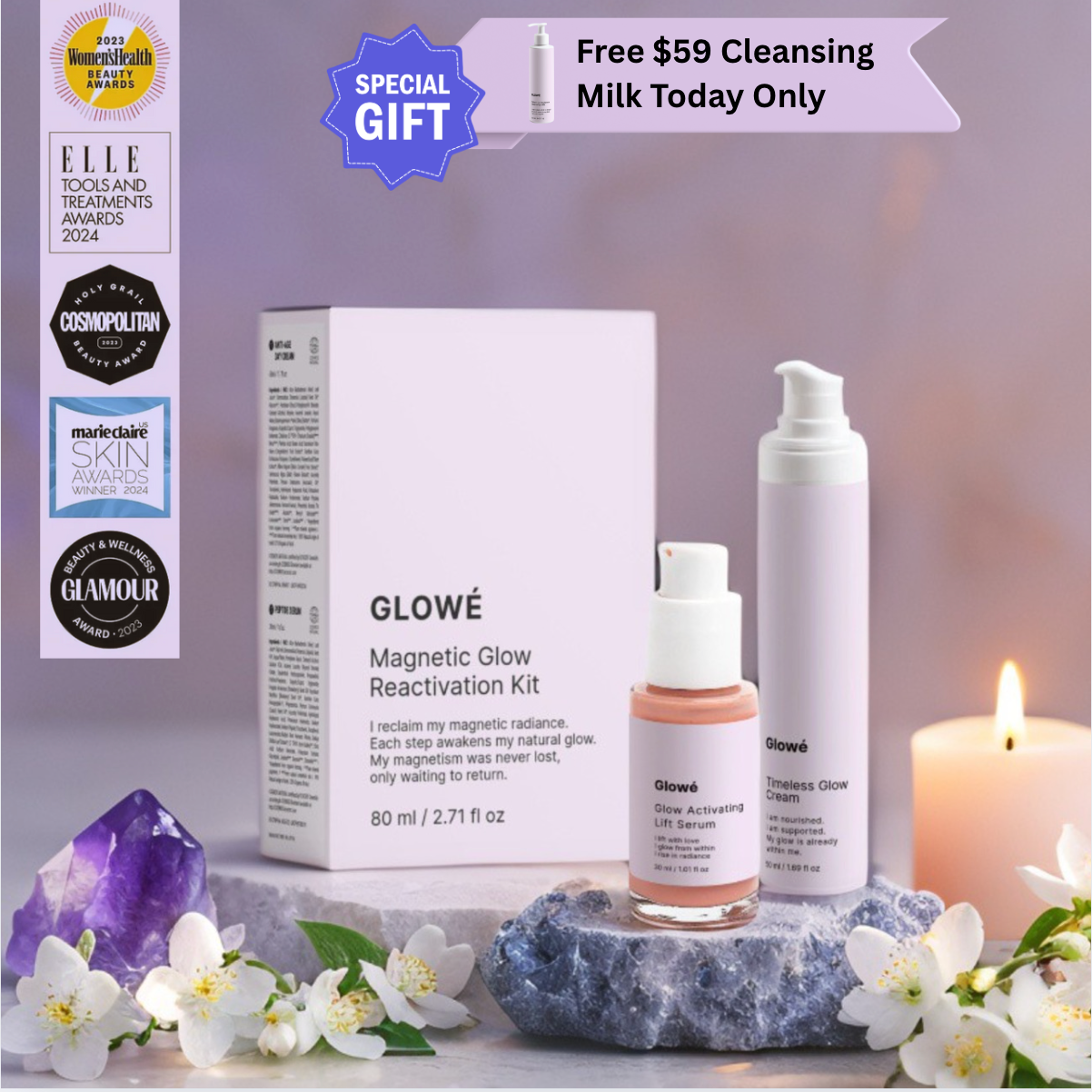 Magnetic Glow Reactivation Kit - Awaken your glow. Reclaim your radiance. Feel magnetic again.