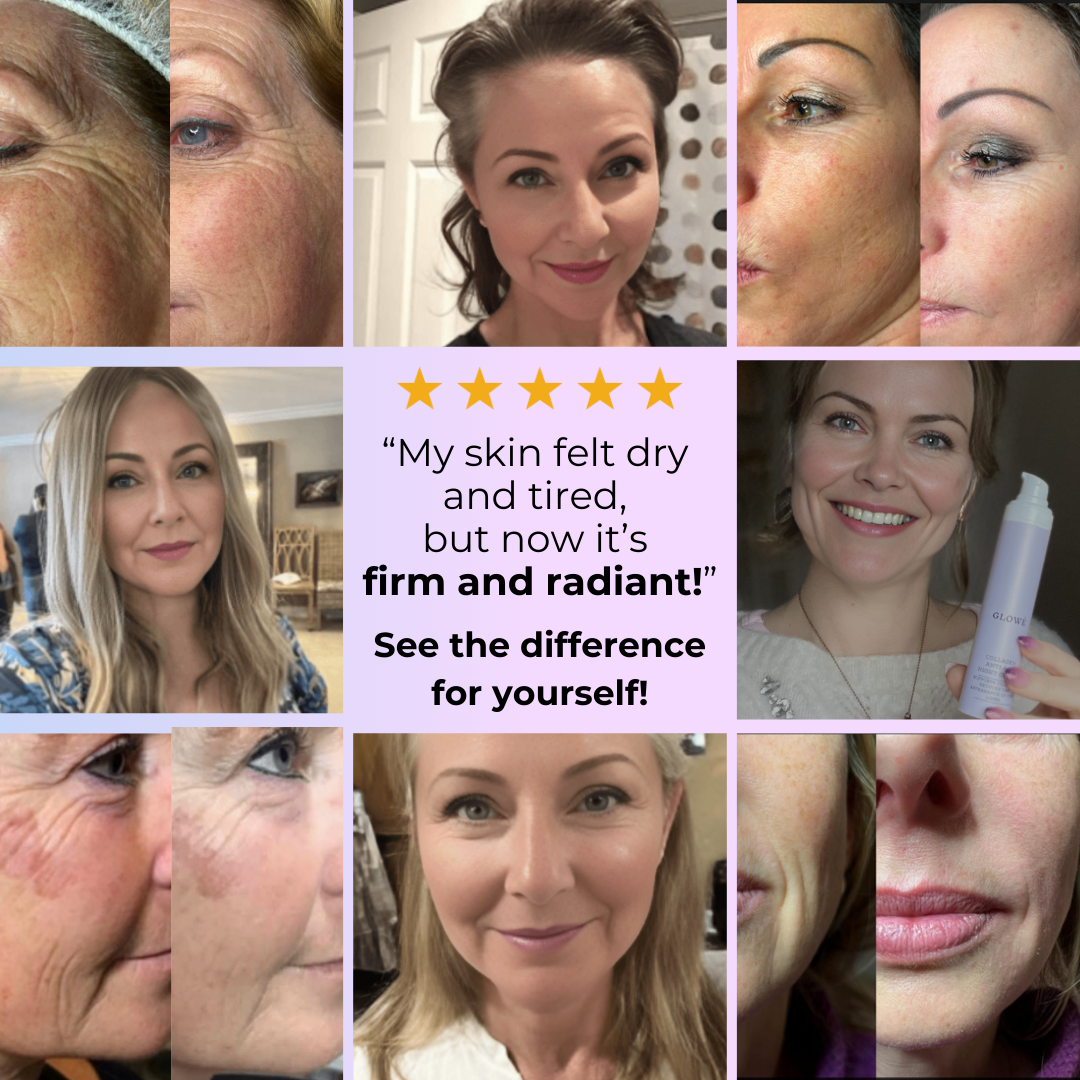 Inner Glow Collagen Cream – Firms your skin. Rebuilds your magnetic radiance.